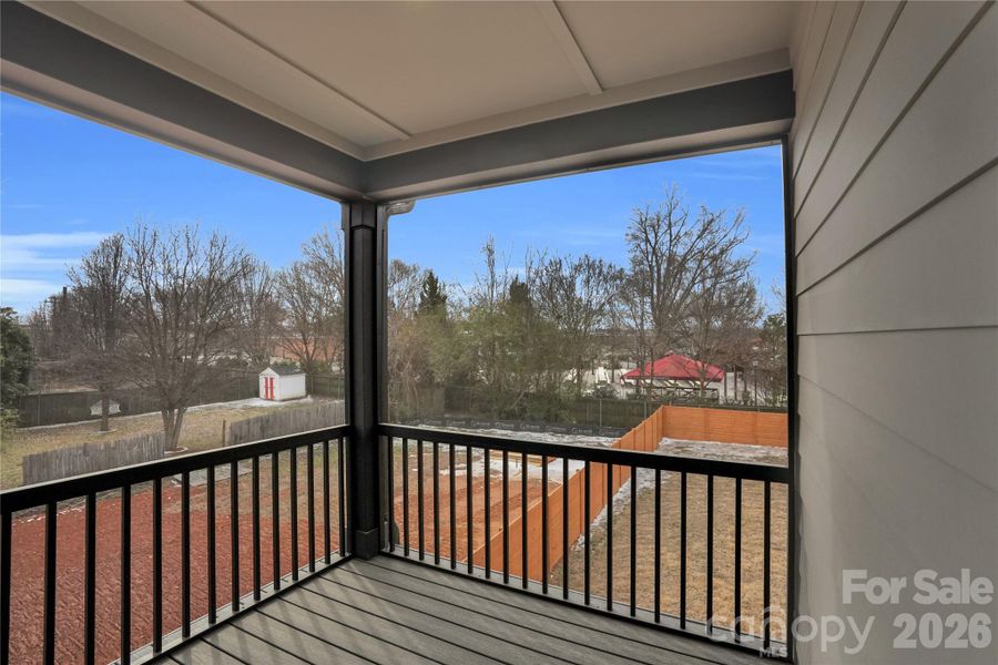 Exterior details and patio area of a home in , Charlotte (Image 4). Exterior details and patio area of a home in , Charlotte (Image 4).