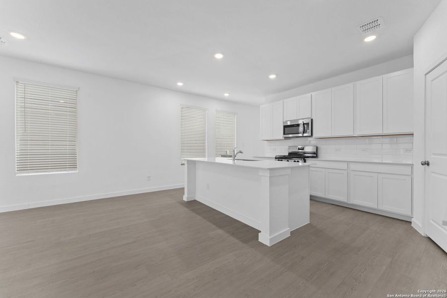 Furnished interior view inside a new home in Hightop Ridge, Converse (Image 9).
