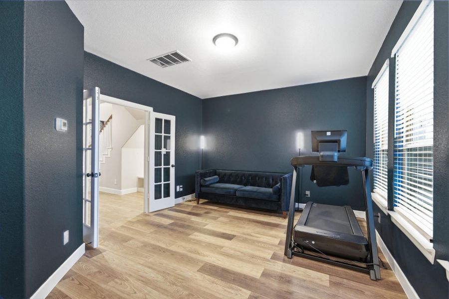 Furnished interior view inside a new home in , Houston (Image 8). Furnished interior view inside a new home in , Houston (Image 8).