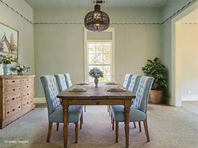 Furnished interior view inside a new home in , Mineral Wells (Image 9).