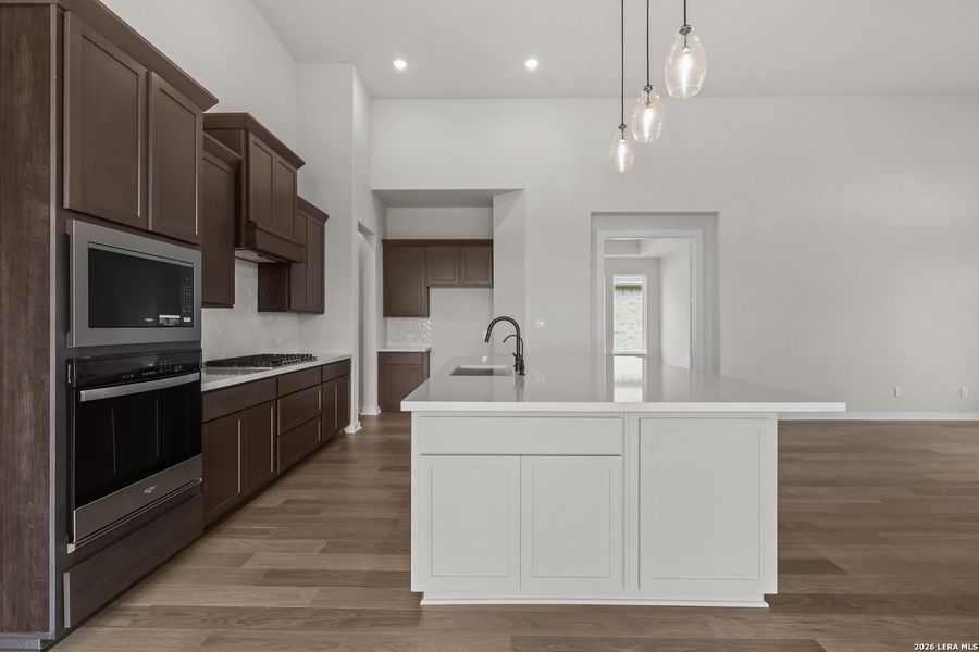 Furnished interior view inside a new home in Buffalo Crossing, Cibolo (Image 34).