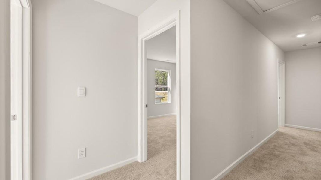 Spacious, unfurnished interior of a new home in Northwoods at Mirror Lake, Villa Rica (Image 19). Spacious, unfurnished interior of a new home in Northwoods at Mirror Lake, Villa Rica (Image 19).