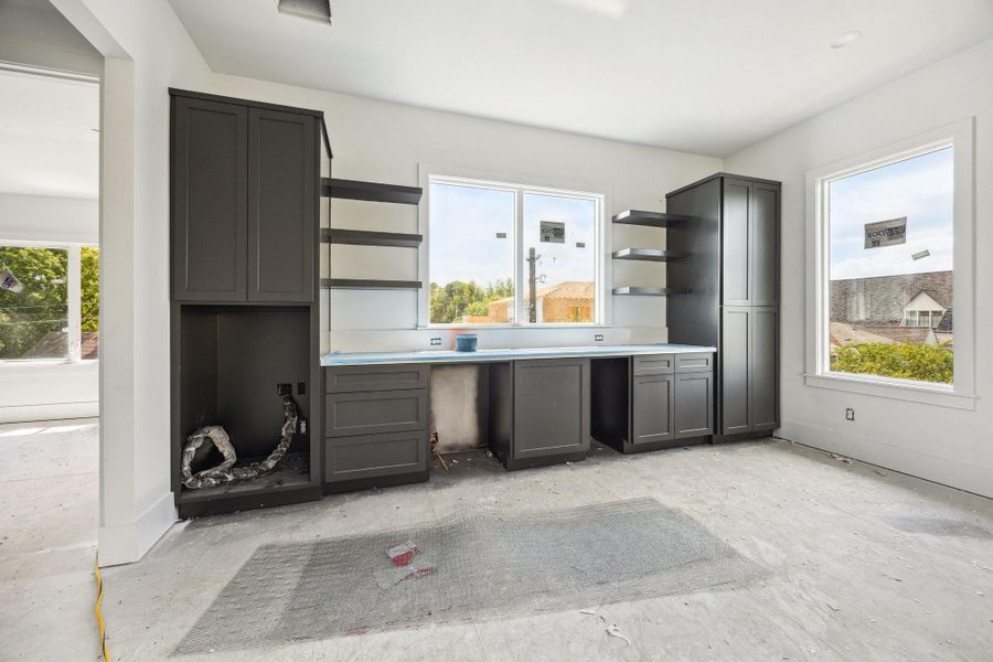 Wet-Bar in the Game Room.   Construction as of September 29th, 2025.