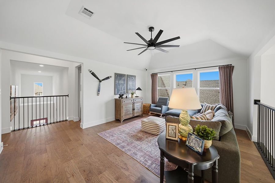 Furnished interior view inside a new home in Devonshire, Forney (Image 25).