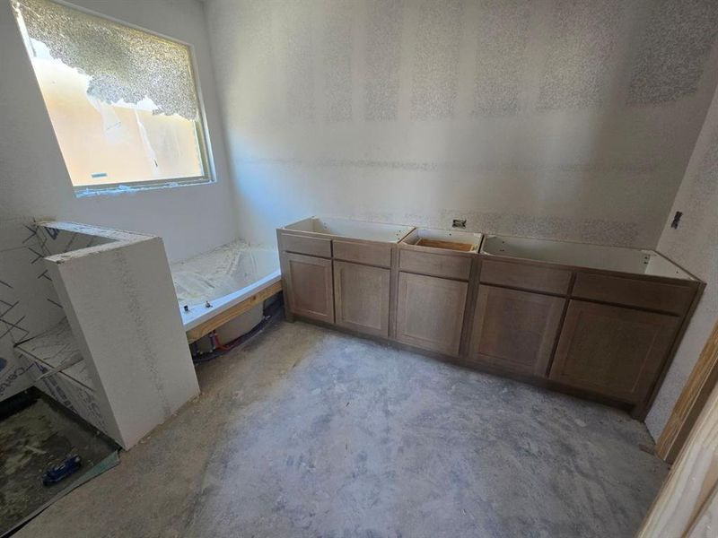 In-progress construction of a new home in Morningstar, Aledo, TX (Image 9). In-progress construction of a new home in Morningstar, Aledo, TX (Image 9).