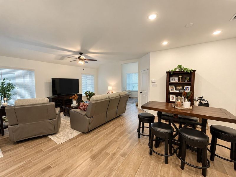 Furnished interior view inside a new home in Woodforest, Montgomery (Image 17).