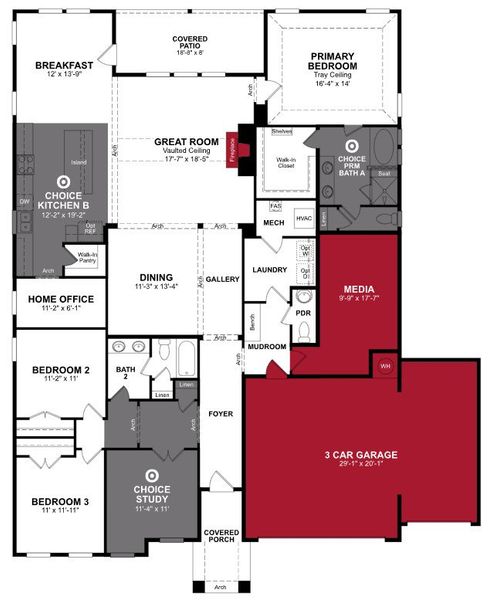 2D floor plan layout of this home in Heath Golf and Yacht Club: Heath Golf & Yacht Club, Heath, TX (Image 4). 2D floor plan layout of this home in Heath Golf and Yacht Club: Heath Golf & Yacht Club, Heath, TX (Image 4).