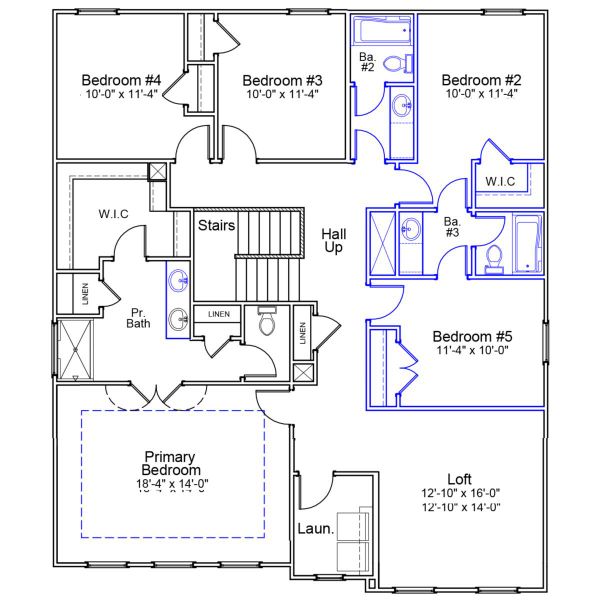 2D floor plan layout of this home in Citadel Point at Southbridge, Sneads Ferry, NC (Image 3). 2D floor plan layout of this home in Citadel Point at Southbridge, Sneads Ferry, NC (Image 3).