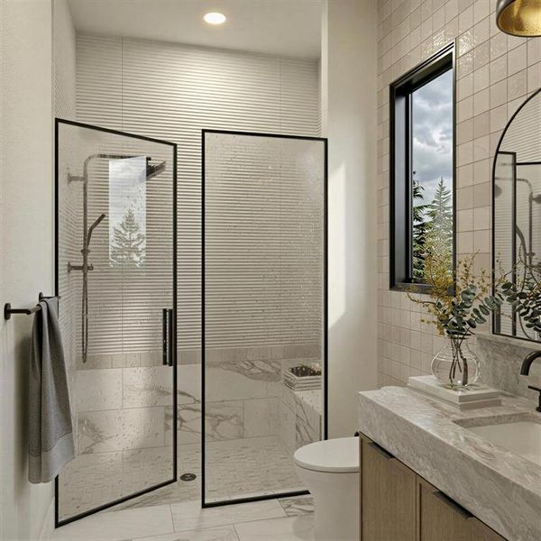 Furnished interior view inside a new home in Lake Sheen Sound, Orlando (Image 19).