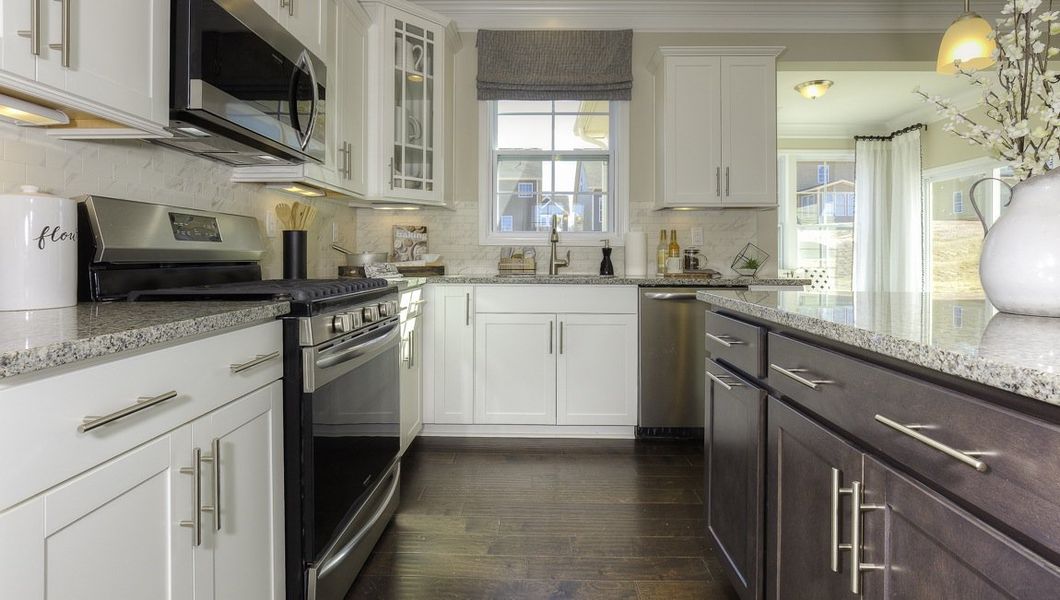 Representative furnished interior of a home built from the Verwood by D.R. Horton in Chumley Estates, Reidville (Image 15).