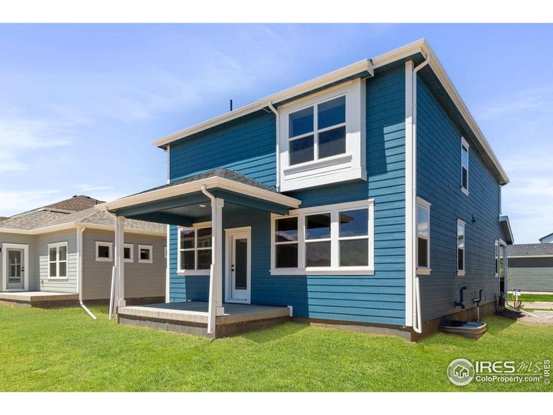 Exterior details and patio area of a home in , Fort Collins (Image 3).