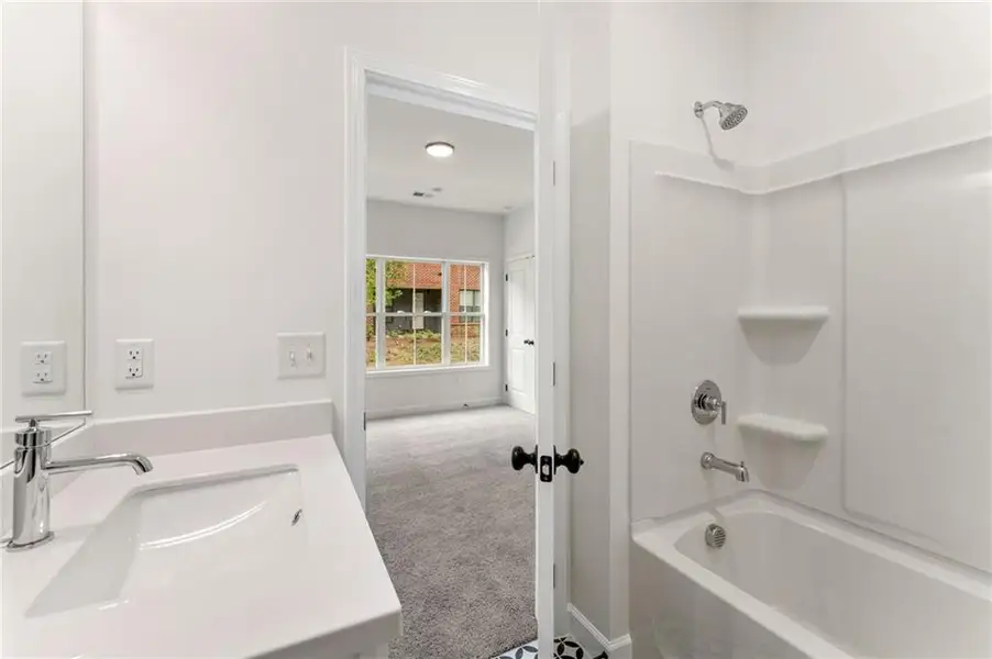 Furnished interior view inside a new home in Townes at South Main, Kennesaw (Image 7).