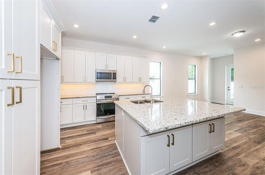 Furnished interior view inside a new home in , New Port Richey (Image 6).