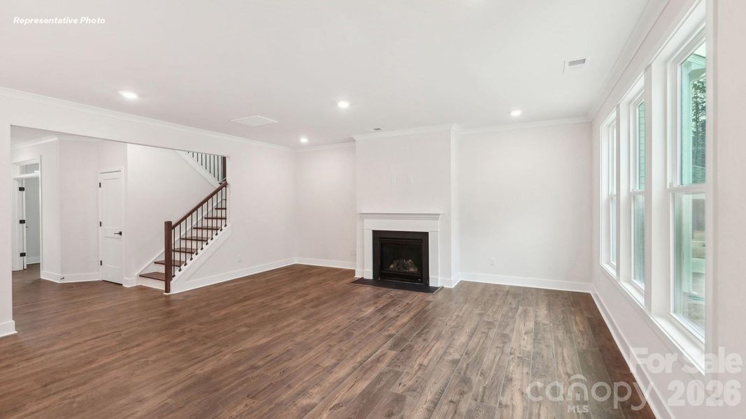 Spacious, unfurnished interior of a new home in Westport, York (Image 21).