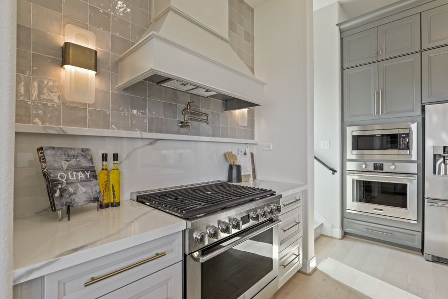 Furnished interior view inside a new home in Bridgeland 45', 50', 70', Cypress (Image 26).