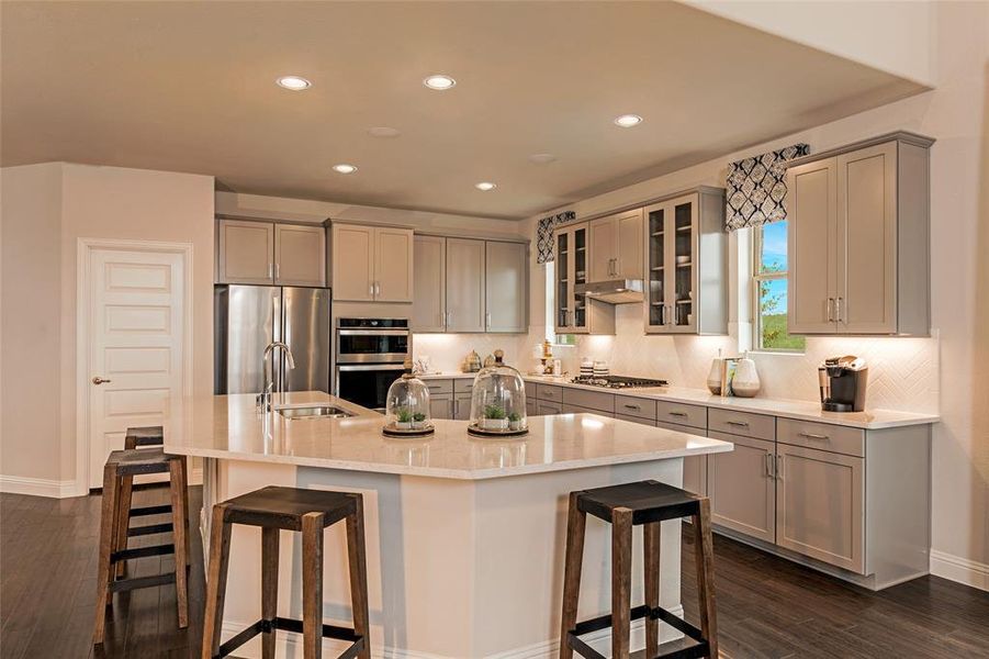 Beazer Homes Brookville Estates Blackburn floorplan. This is not a photo of the actual home, but is a photo of the Blackburn floorplan.