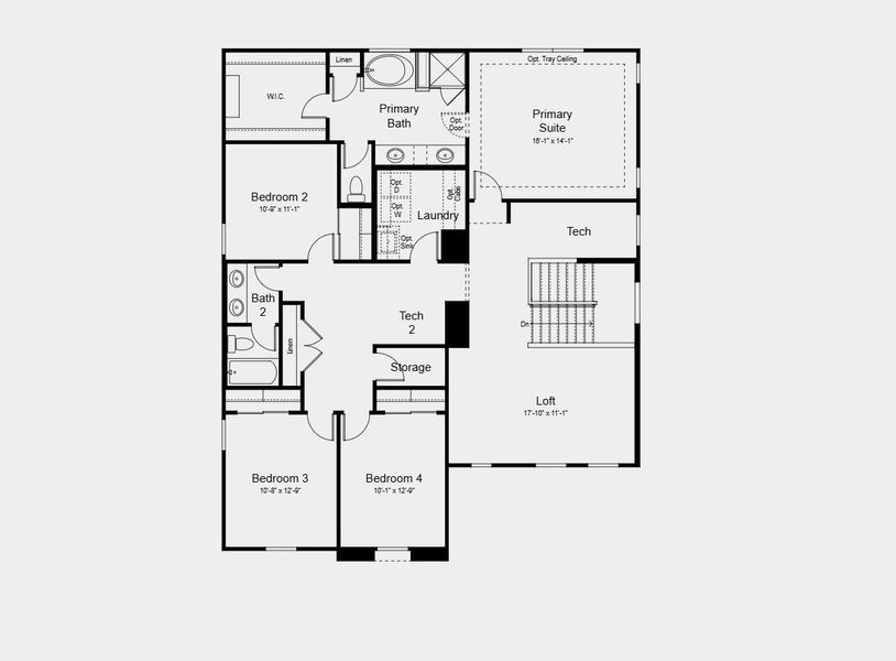 2D floor plan layout for the Triumph by Taylor Morrison in Saddleback, Peoria, AZ (Image 4). 2D floor plan layout for the Triumph by Taylor Morrison in Saddleback, Peoria, AZ (Image 4).