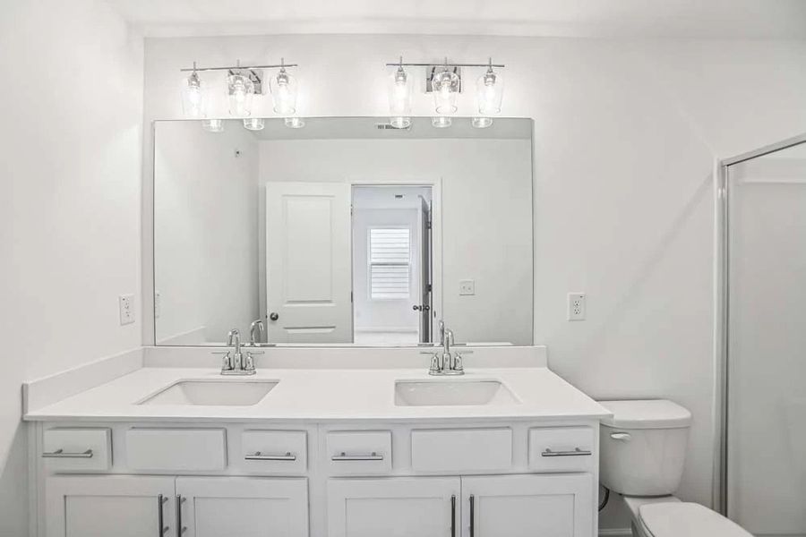 Primary Bathroom featuring Timeless Collection Finishes