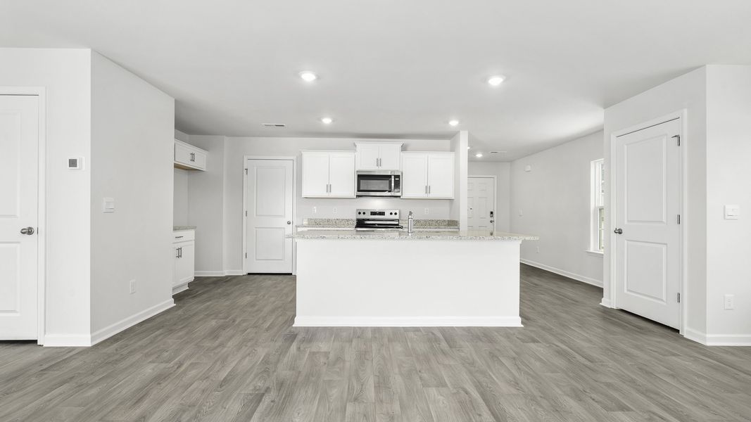 Furnished interior view inside a new home in Chandler Pointe, Rural Hall (Image 5).