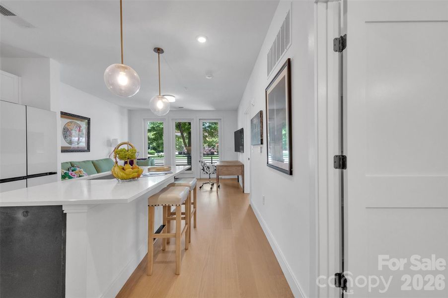 Furnished interior view inside a new home in , Charlotte (Image 13).