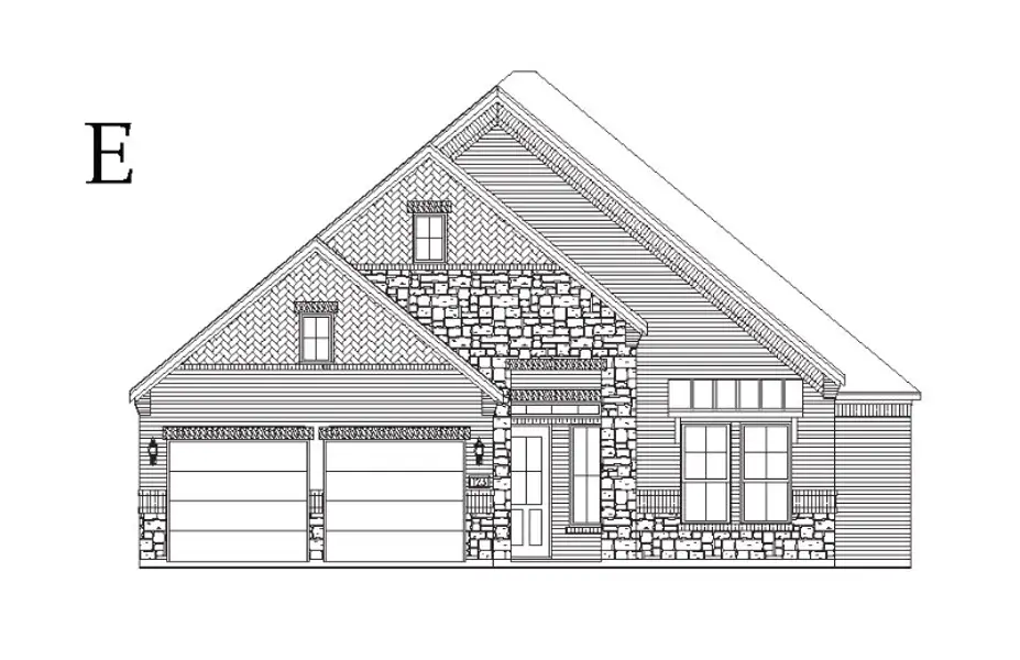 Representative rendering of the exterior for the Del Rio by Windsor Homes (Image 3).