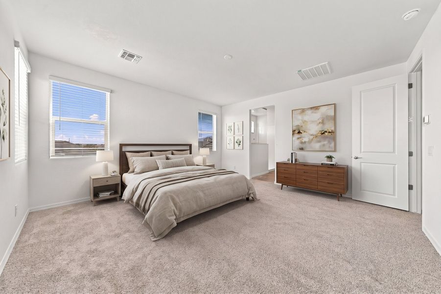 Furnished interior view inside a new home in Tirreno at IronWing, Litchfield Park (Image 9).