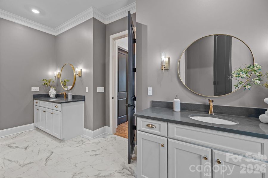 Furnished interior view inside a new home in , Indian Trail (Image 41).