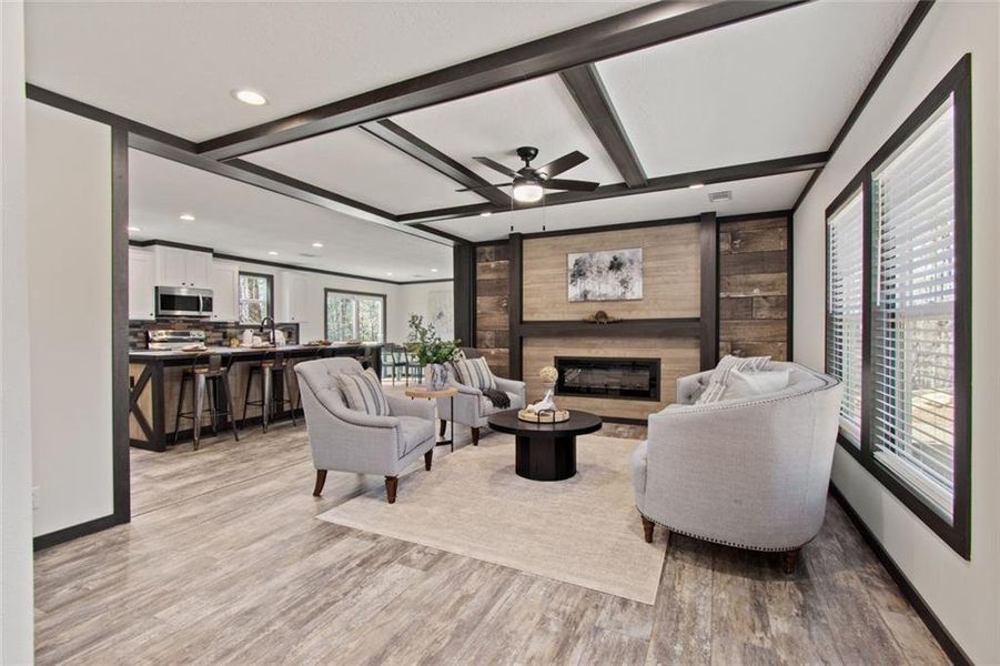 Furnished interior view inside a new home in , Waleska (Image 4).