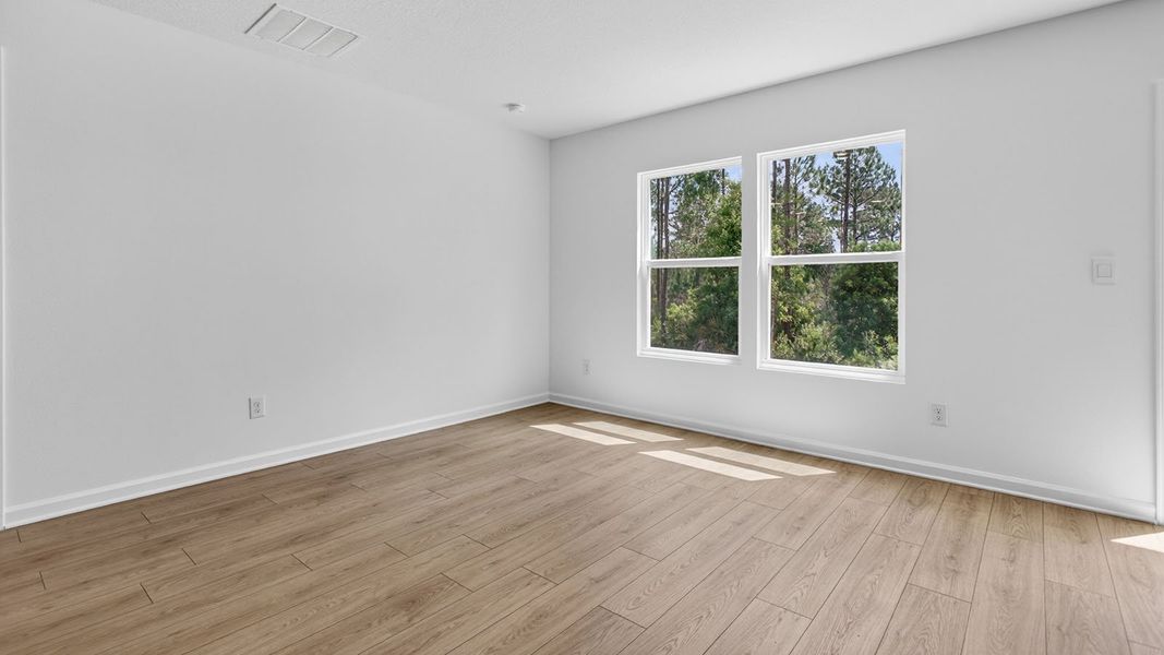 Representative unfurnished interior of a home built from the Aria+ by D.R. Horton in The Arbors, Jacksonville (Image 14).