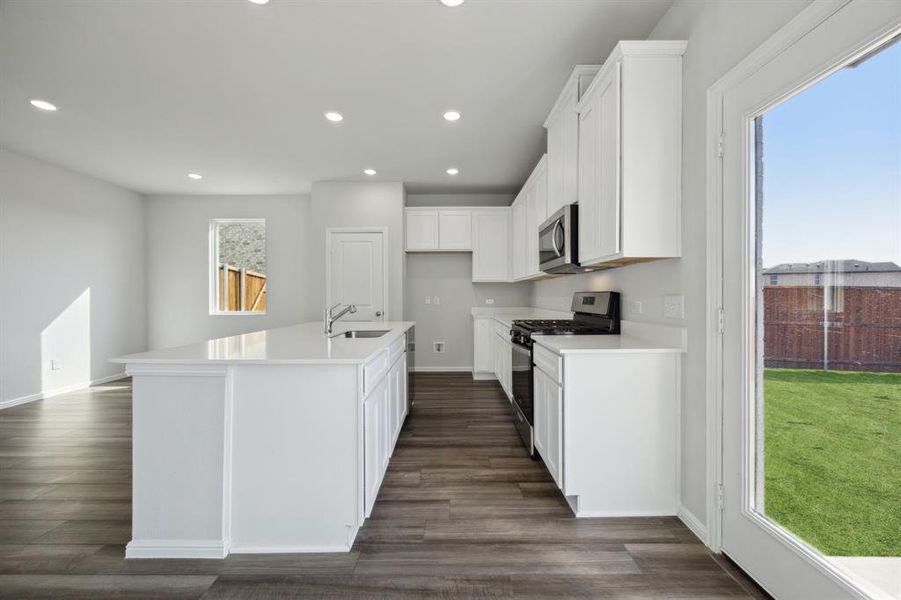 Furnished interior view inside a new home in Bellagio, Forney (Image 4).