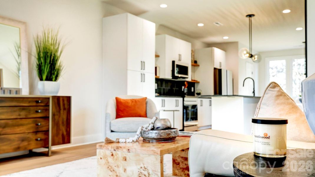 Furnished interior view inside a new home in , Charlotte (Image 10). Furnished interior view inside a new home in , Charlotte (Image 10).