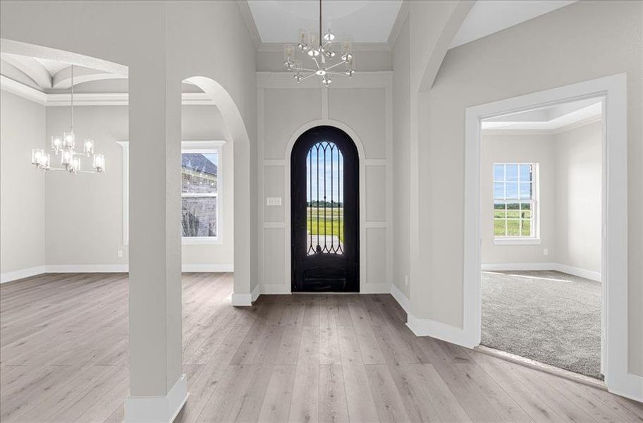 Spacious, unfurnished interior of a new home in , Corsicana (Image 15). Spacious, unfurnished interior of a new home in , Corsicana (Image 15).