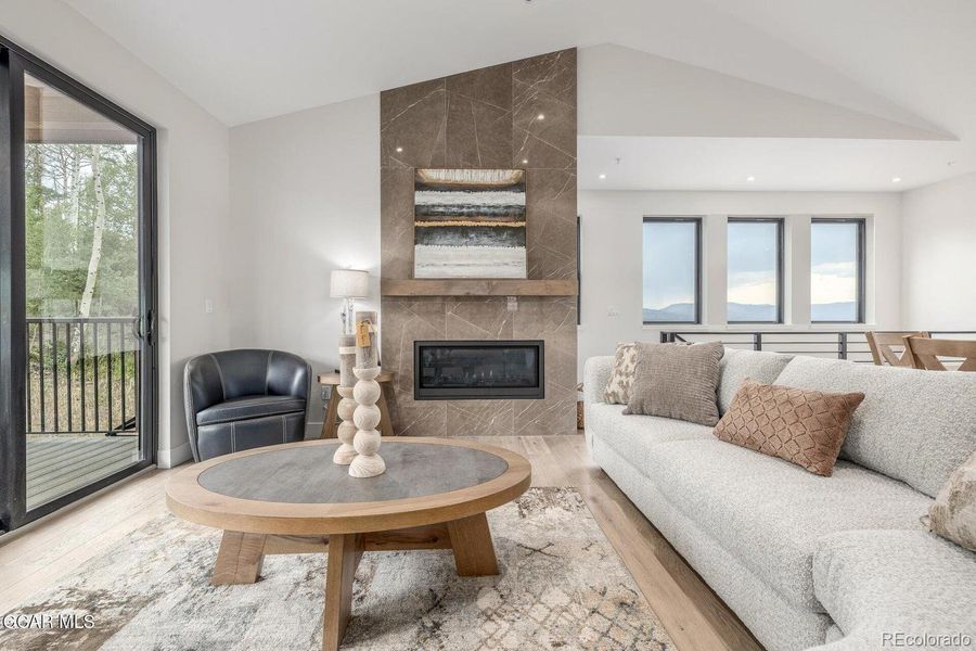 Furnished interior view inside a new home in , Granby (Image 35).