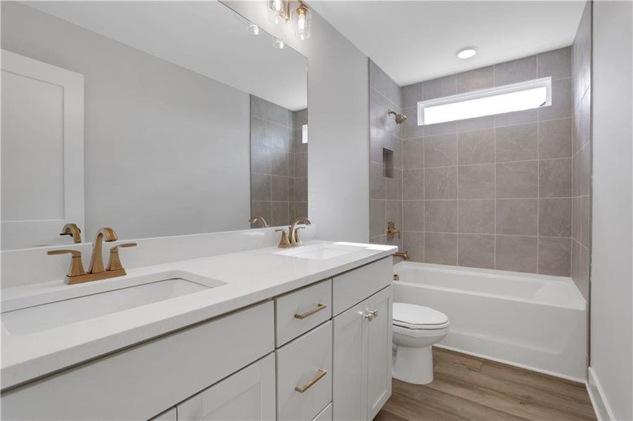 Furnished interior view inside a new home in Marble Tree, Ball Ground (Image 15).