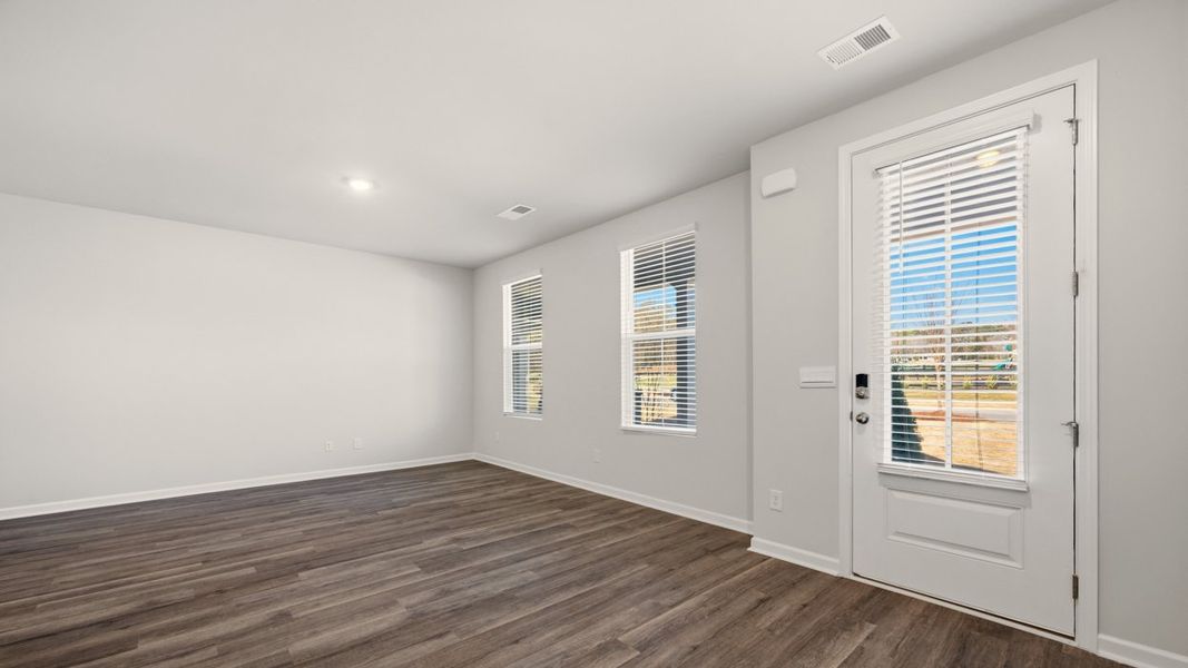 Spacious, unfurnished interior of a new home in Brookland Commons, Monroe (Image 12).