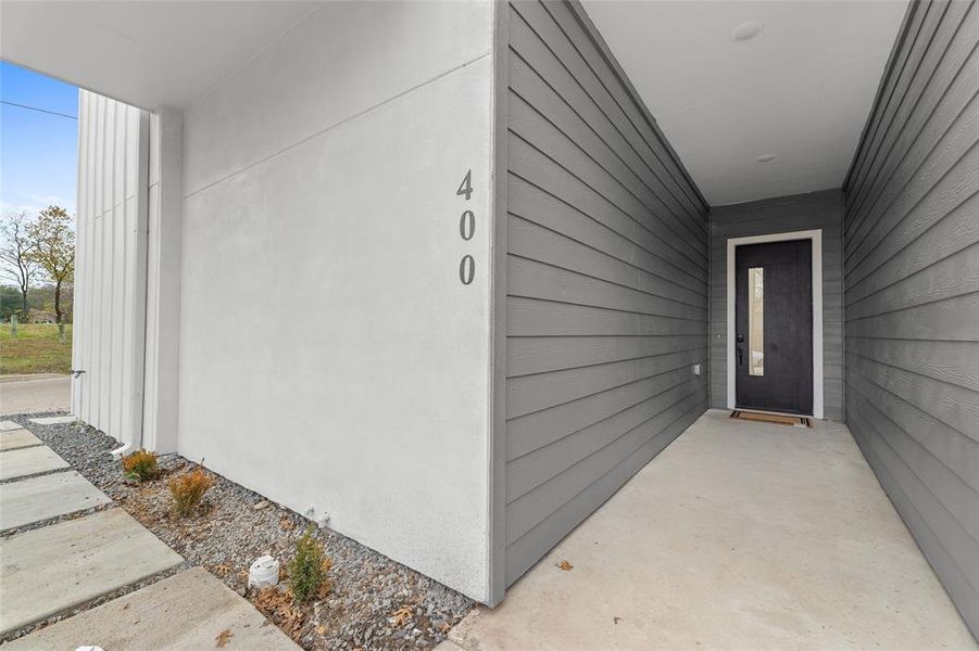 Property entrance Property entrance