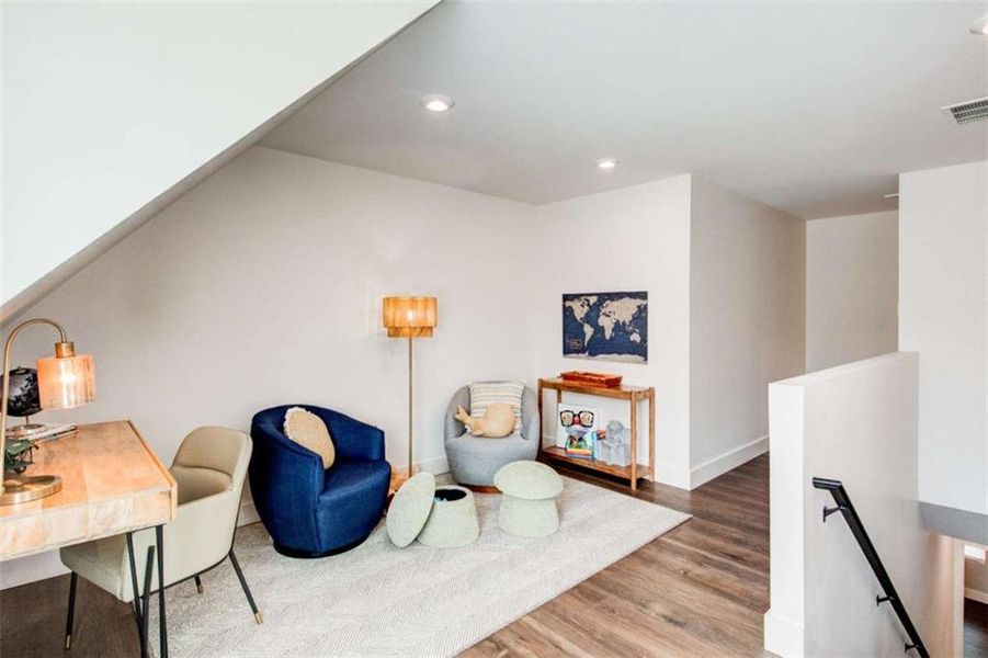 Furnished interior view inside a new home in , Rome (Image 8).