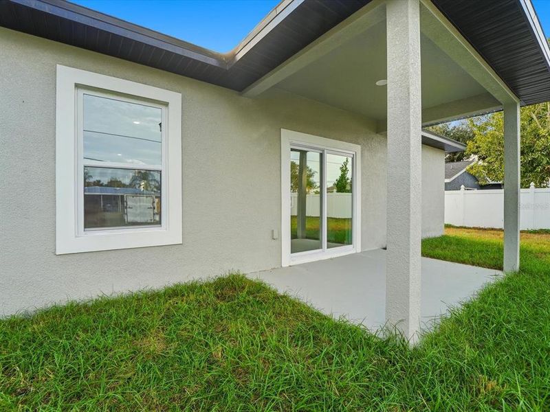 Exterior details and patio area of a home in , Port Charlotte (Image 4). Exterior details and patio area of a home in , Port Charlotte (Image 4).