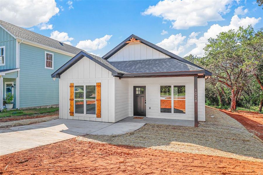 Back of house featuring a patio