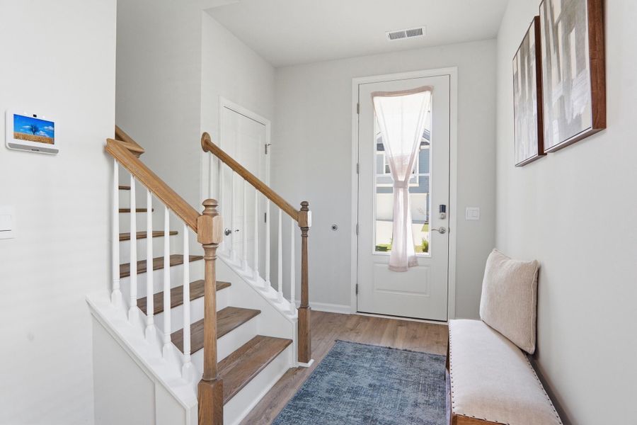 Furnished interior view inside a new home in Founders Corner, Lincolnville (Image 6).