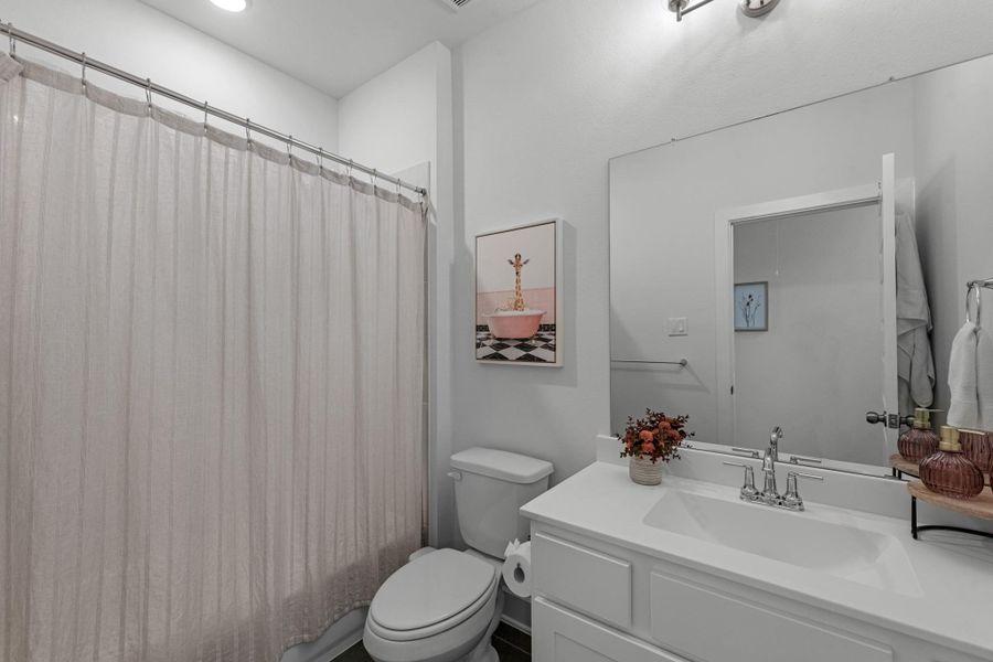 Bathroom # 4 - second level.