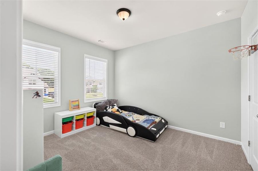 Furnished interior view inside a new home in Porches at Mobley Lake, Dacula (Image 18).