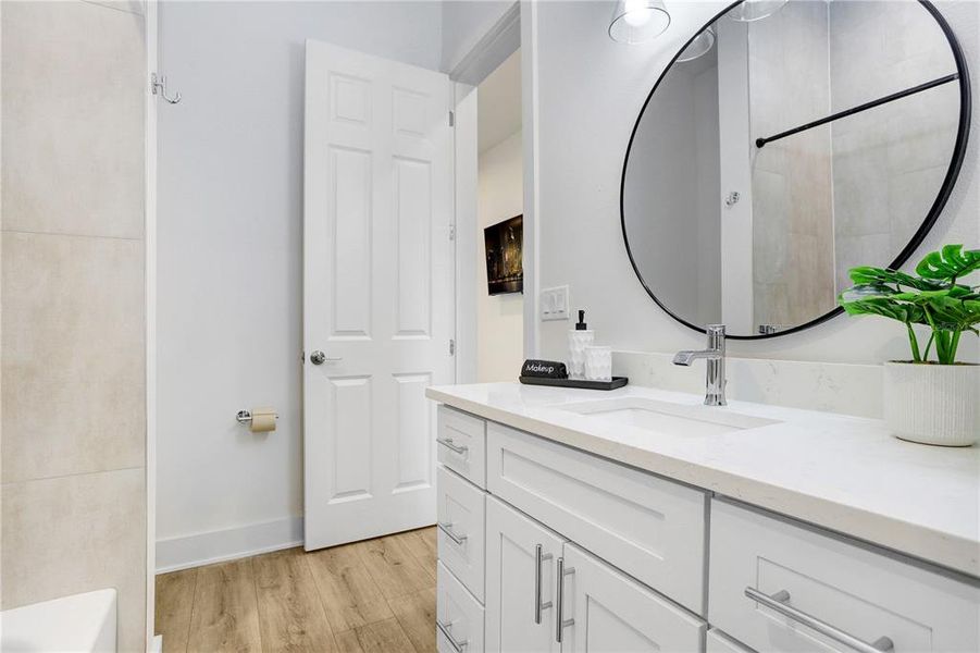Furnished interior view inside a new home in , St. Petersburg (Image 16).