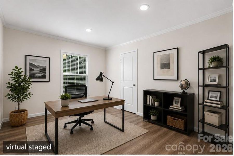 Furnished interior view inside a new home in , Morganton (Image 16).