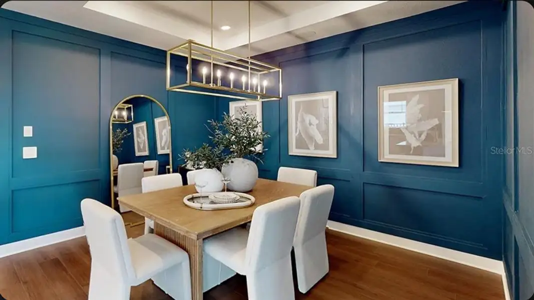 Furnished interior view inside a new home in Esplanade at McKinnon Groves, Winter Garden (Image 6).