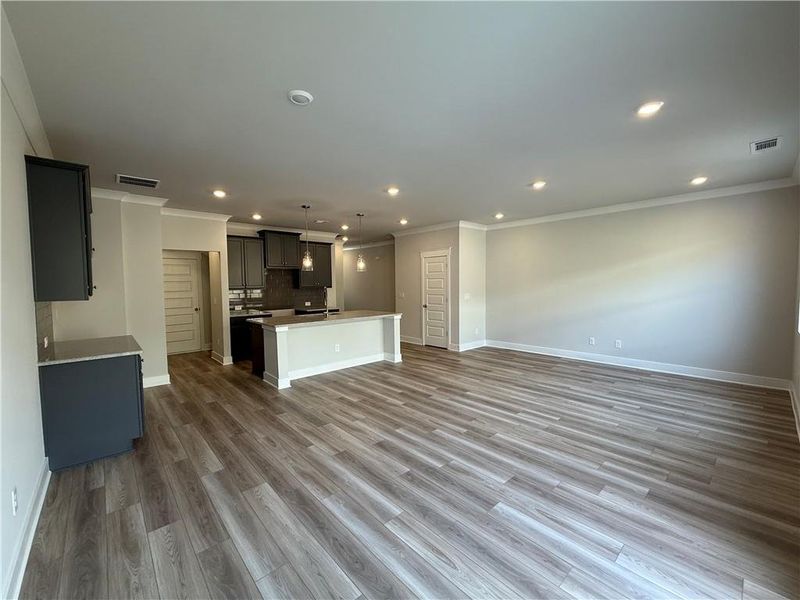Spacious, unfurnished interior of a new home in The Towns at Auburn Station West, Auburn (Image 12).