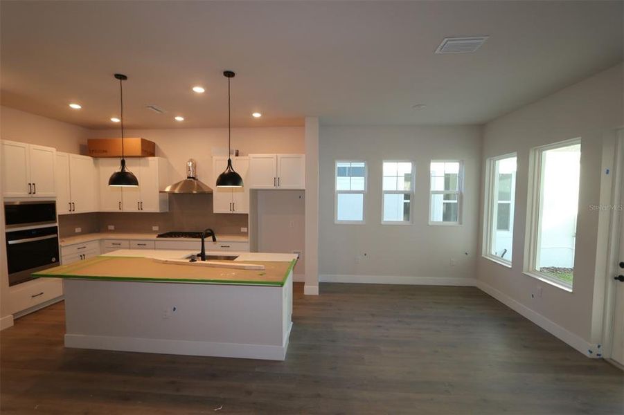 Furnished interior view inside a new home in Emerald Landing at Waterside at Lakewood Ranch – Cottage Series, Sarasota (Image 6).