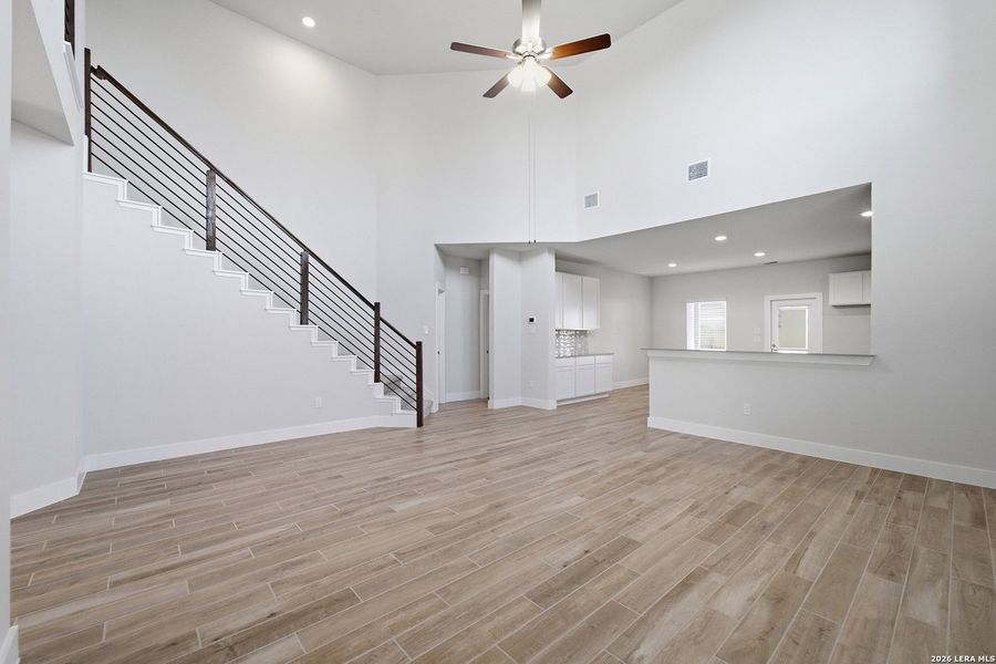 Spacious, unfurnished interior of a new home in Morgan Meadows, San Antonio (Image 31).