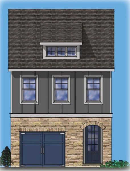 Representative rendering of the exterior for the Marlin by Rocklyn Homes (Image 10). Representative rendering of the exterior for the Marlin by Rocklyn Homes (Image 10).