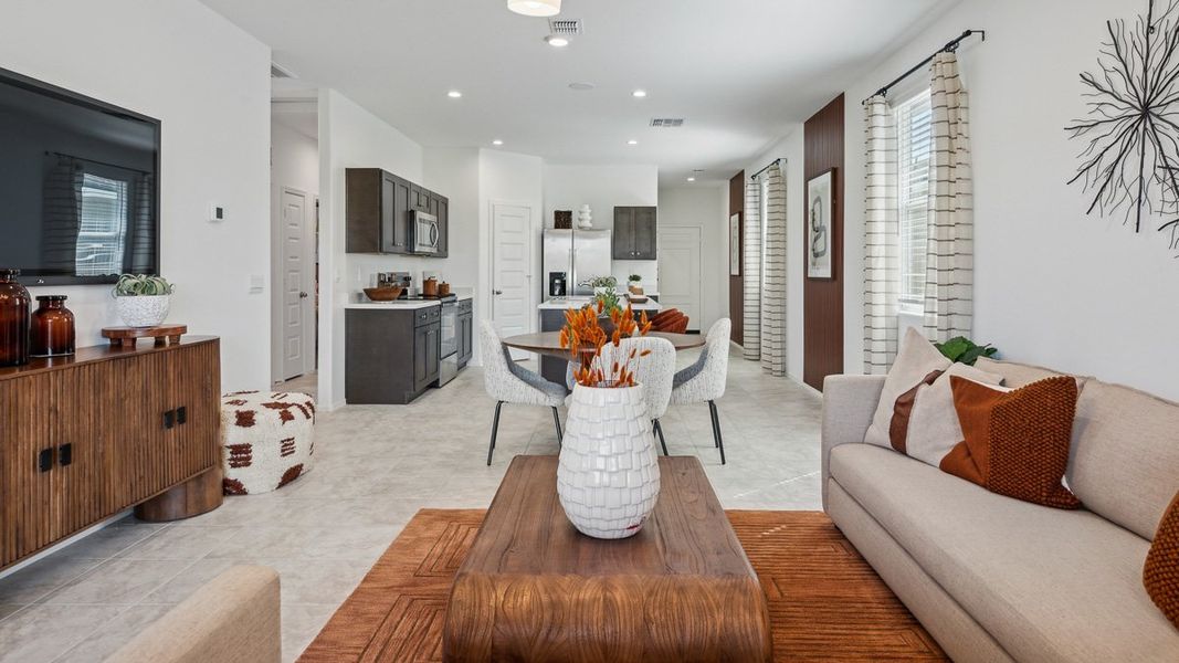 Furnished interior view inside a new home in Radiance at Superstition Vistas, Apache Junction (Image 13).